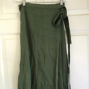 Midi Wrap Skirt